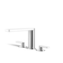 Kohler 73081-4-CP Composed Deck-Mount Bath Faucet, Lever