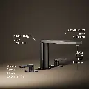 Kohler 73081-4-TT Composed Deck-Mount Bath Faucet, Lever