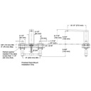Kohler 73081-4-TT Composed Deck-Mount Bath Faucet, Lever