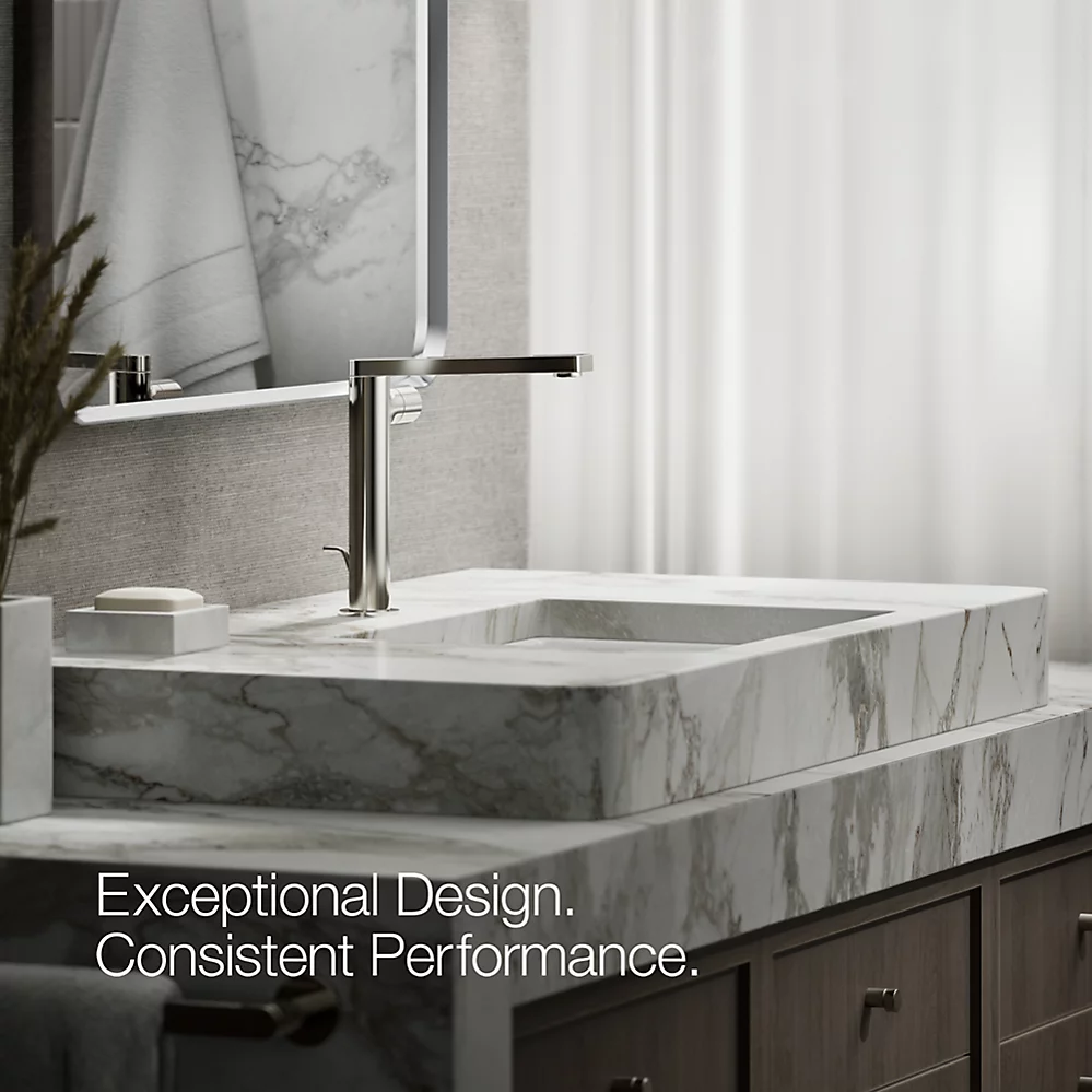 Kohler 73159-7-SN Composed Tall Single-Hdl Faucet Cyl