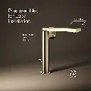 Kohler 73168-4-AF Composed Tall Single-Handle Faucet Lever Vibrant French Gold