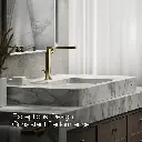 Kohler 73168-4-AF Composed Tall Single-Handle Faucet Lever Vibrant French Gold