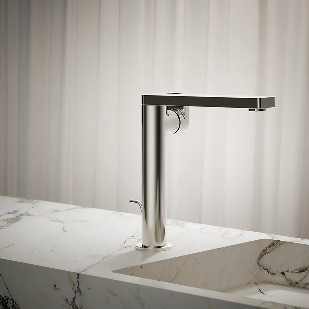 Kohler 73168-4-SN Composed Tall Single-Hdl Faucet Lever