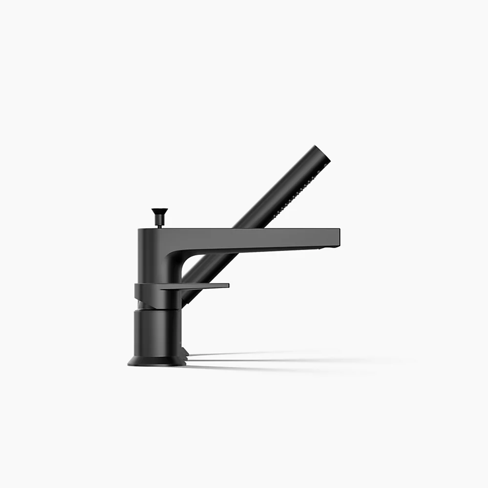 Kohler 74032-4-BL Taut 3Hole Bath Filler W/Handshower