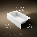 Kohler 745-0 Seaforth 4-1/2' Bath/Lh