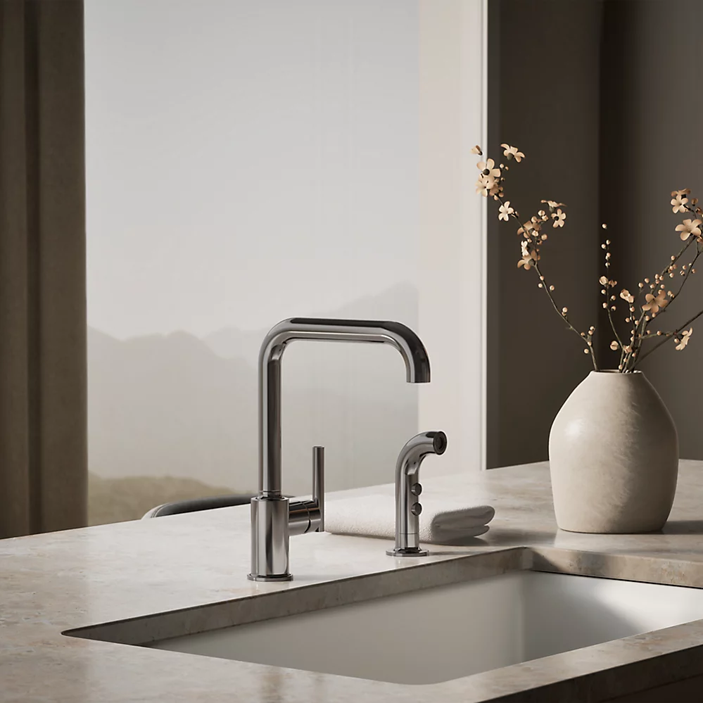 Kohler 7508-TT Purist Primary Swing Spout W/Spray