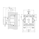 Gessi 39681 Inciso In Wall Thermostatic Rough Valve 2