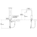Kohler 7519-VS Gooseneck Insight Dm Faucet W/Mixer