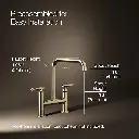 Kohler 7547-4-AF Purist Deck-Mount Bridge Faucet