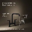 Kohler 7547-4-BL Purist Deck-Mount Bridge Faucet