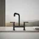 Kohler 7547-4-BL Purist Deck-Mount Bridge Faucet