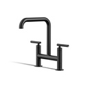 Kohler 7547-4-BL Purist Deck-Mount Bridge Faucet