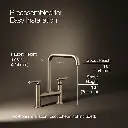 Kohler 7547-4-BV Purist Deck-Mount Bridge Faucet