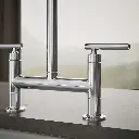 Kohler 7547-4-CP Purist Deck Mount Bridge Faucet