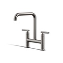 Kohler 7547-4-TT Purist Deck-Mount Bridge Faucet
