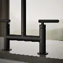 Kohler 7548-4-BL Purist Deck-Mount Bridge Fct,W/Spray