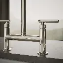 Kohler 7548-4-SN Purist Deck-Mount Bridge Fct,W/Spray