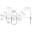 Kohler 7548-4-SN Purist Deck-Mount Bridge Fct,W/Spray