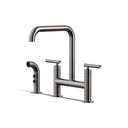 Kohler 7548-4-TT Purist Deck-Mount Bridge Fct,W/Spray