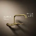 Kohler 7549-4-2MB Purist Wall-Mount Bridge Faucet