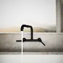 Kohler 7549-4-BL Purist Wall-Mount Bridge Faucet