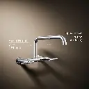 Kohler 7549-4-CP Purist Wall-Mount Bridge Faucet