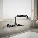 Kohler 7549-4-TT Purist Wall-Mount Bridge Faucet