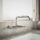 Kohler 7549-4-VS Purist Wall-Mount Bridge Faucet