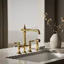 Kohler 76519-4-2MB Artifacts Bridge Faucet Primary W/Lever