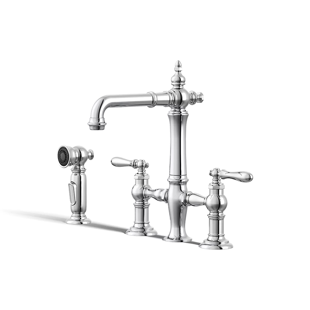 Kohler 76520-4-CP Artifacts Bridge Fct Secondary W/Lever