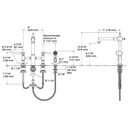 Kohler 76520-4-CP Artifacts Bridge Fct Secondary W/Lever