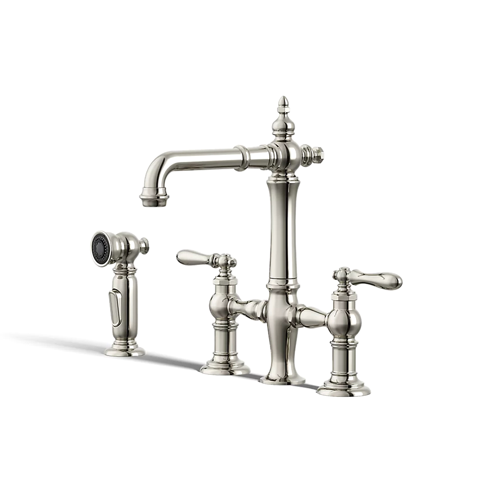 Kohler 76520-4-SN Artifacts Bridge Fct Secondary W/Lever