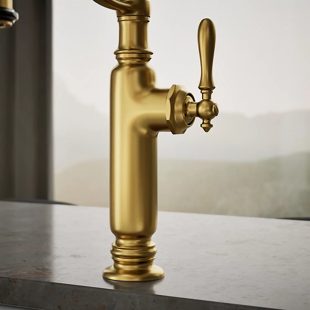 Kohler 77515-2MB Tournant Pro 1H Kitchen W/ Po Spray