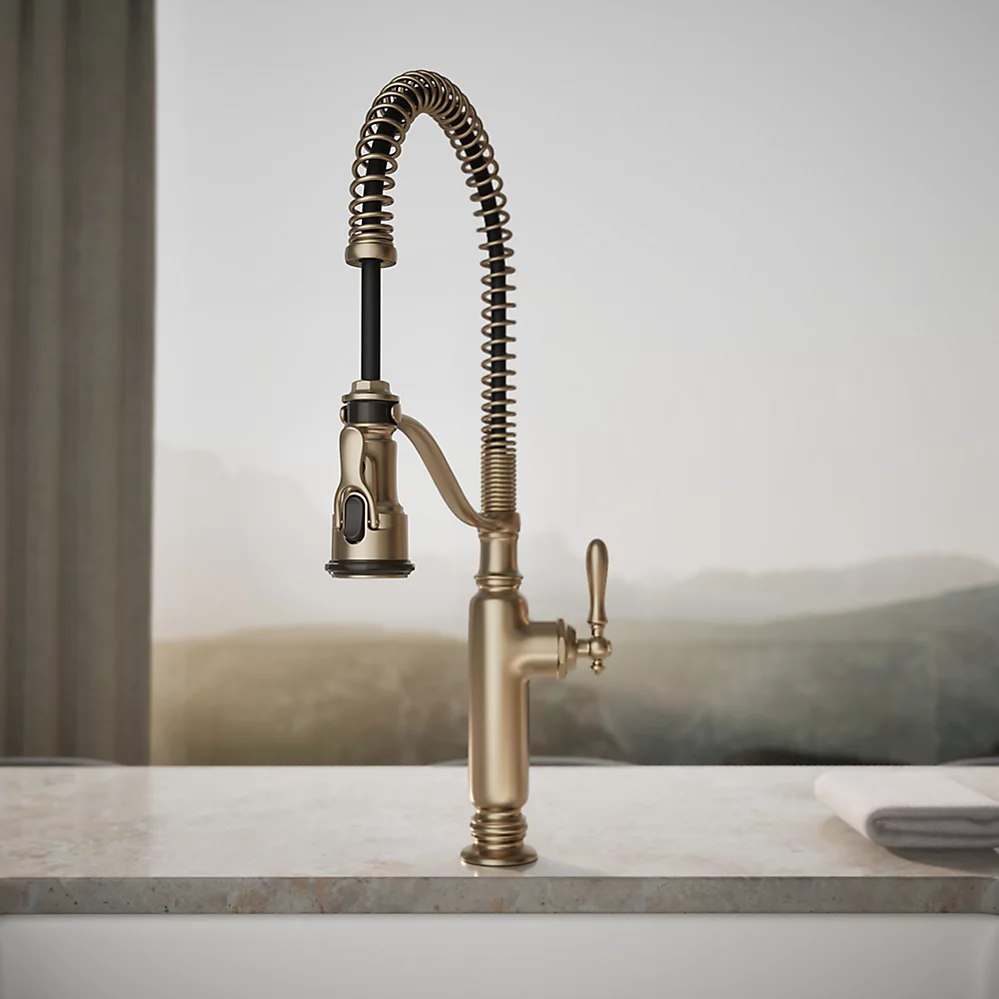 Kohler 77515-BV Tournant Pro 1H Kitchen W/ Po Spray