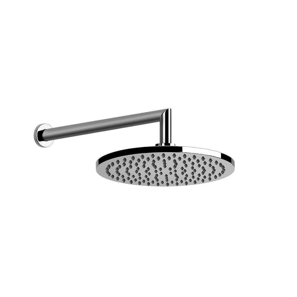 Gessi 47284 Emporio Wall Mounted Pivotable Shower Head With Arm Chrome 1