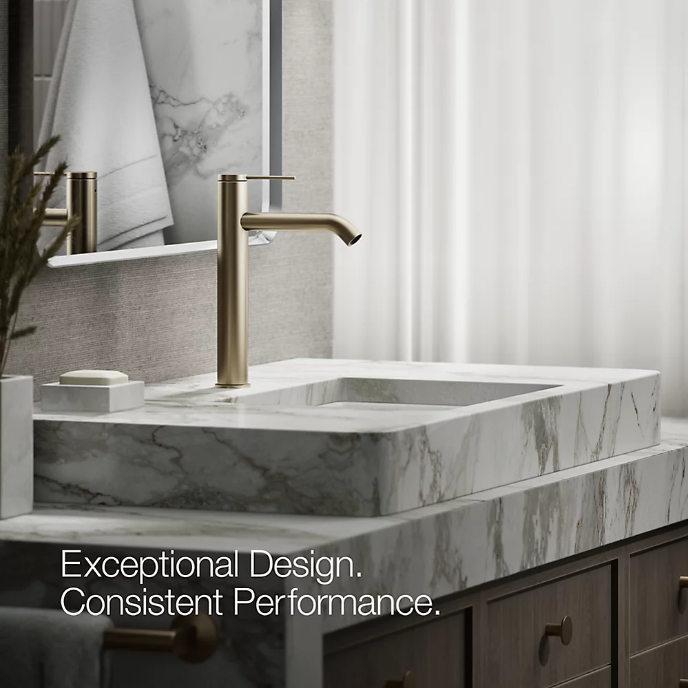 Kohler 77959-4A-BV Components 1H Tall Lavatory Faucet