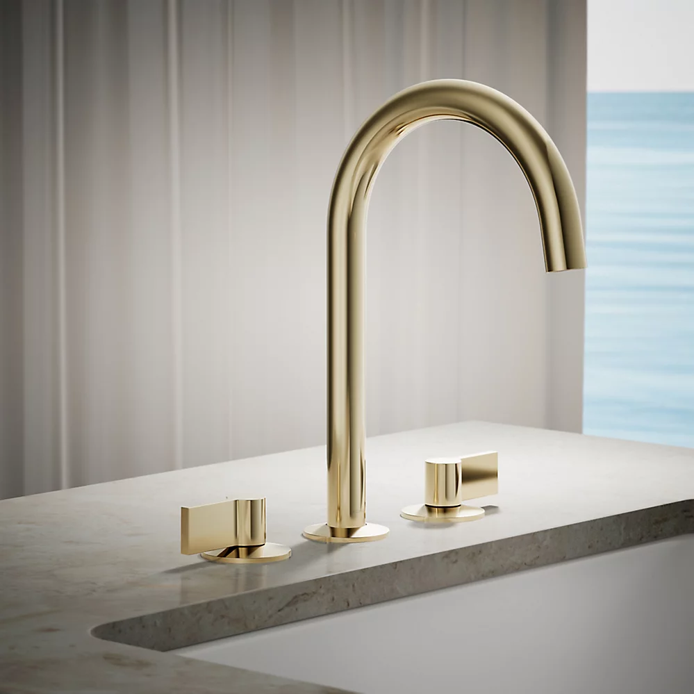 Kohler 77990-4-AF Components 2H Dm Bath Fill Handles Lvr