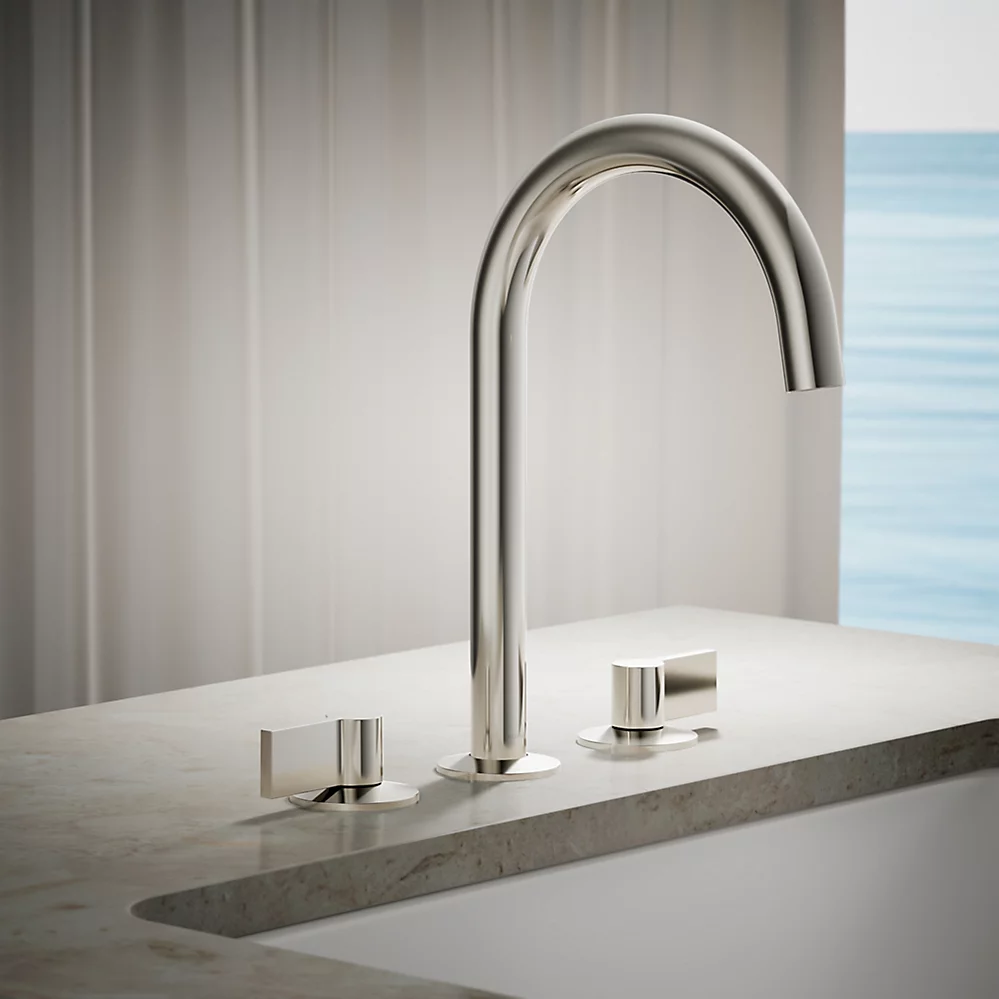 Kohler 77990-4-SN Components 2H Dm Bath Fill Handles Lvr