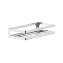 Gessi 59549 Rilievo 12" Shelf Chrome 1