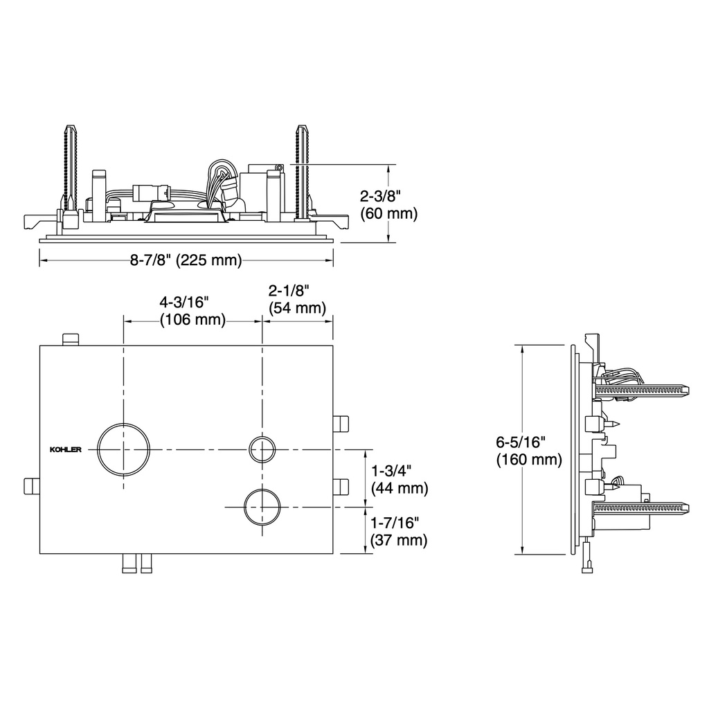 Kohler 78041-7 Summon Sensor Faceplate