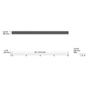 Kohler 80654-BL Lattice Grate 48 X 2.5
