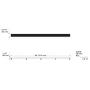 Kohler 80660-BNK Perforated Grate 48 X 2.5