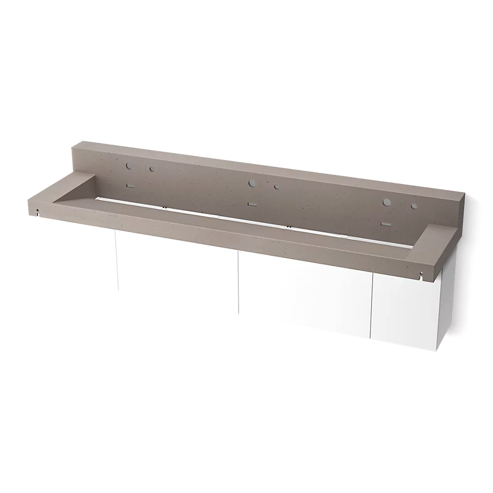 Kohler 81028-BPW-KCT Constellation Vanity 90 Trough Wm