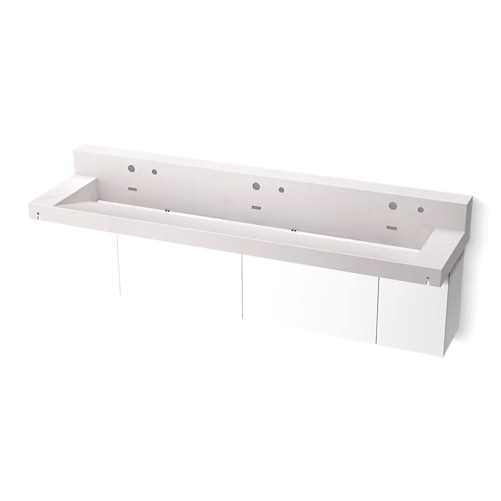 Kohler 81028-BPW-KES Constellation Vanity 90 Trough Wm