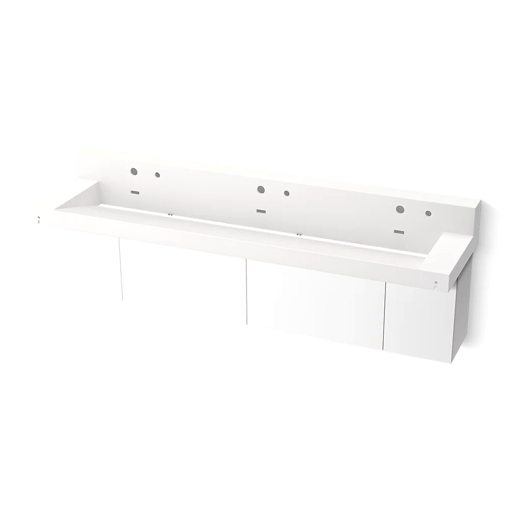 Kohler 81028-BPW-KEW Constellation Vanity 90 Trough Wm