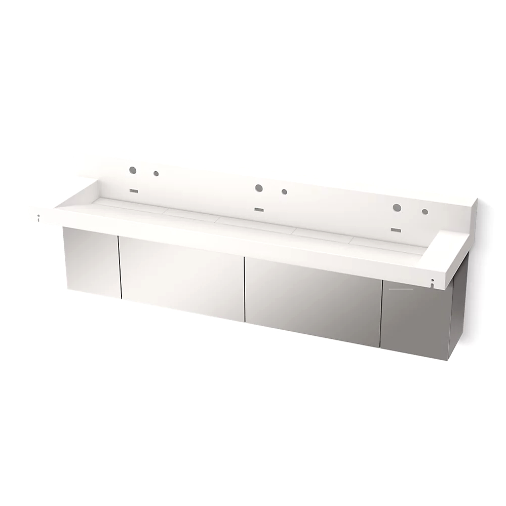 Kohler 81028-BSS-KCD Constellation Vanity 90 Trough Wm
