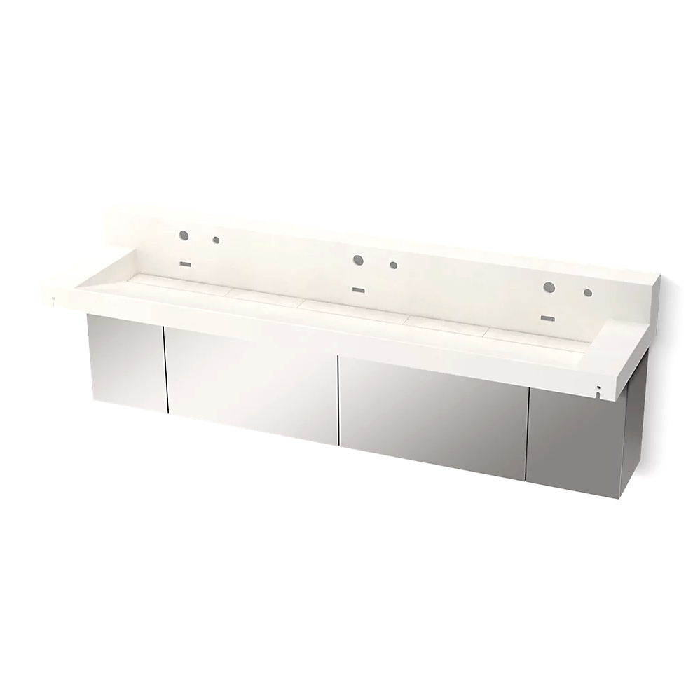 Kohler 81028-BSS-KCR Constellation Vanity 90 Trough Wm