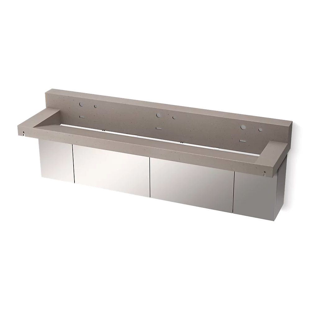 Kohler 81028-BSS-KCT Constellation Vanity 90 Trough Wm