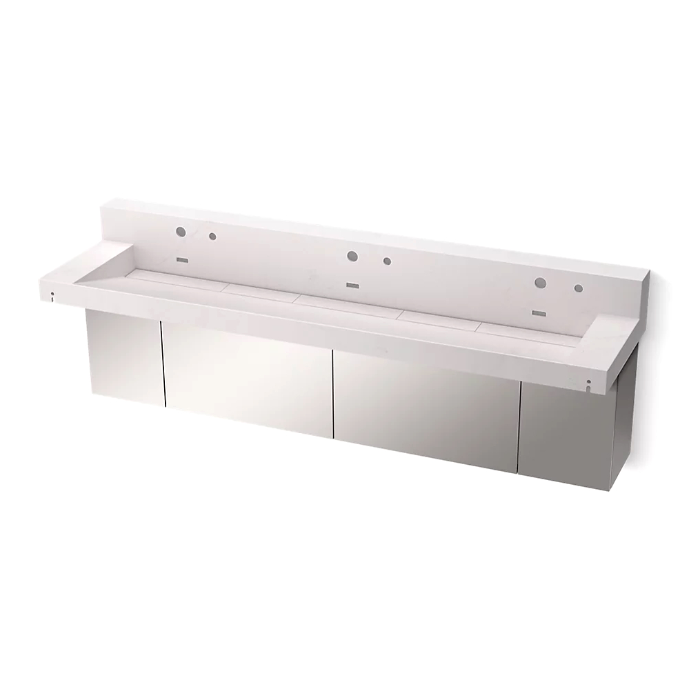 Kohler 81028-BSS-KES Constellation Vanity 90 Trough Wm