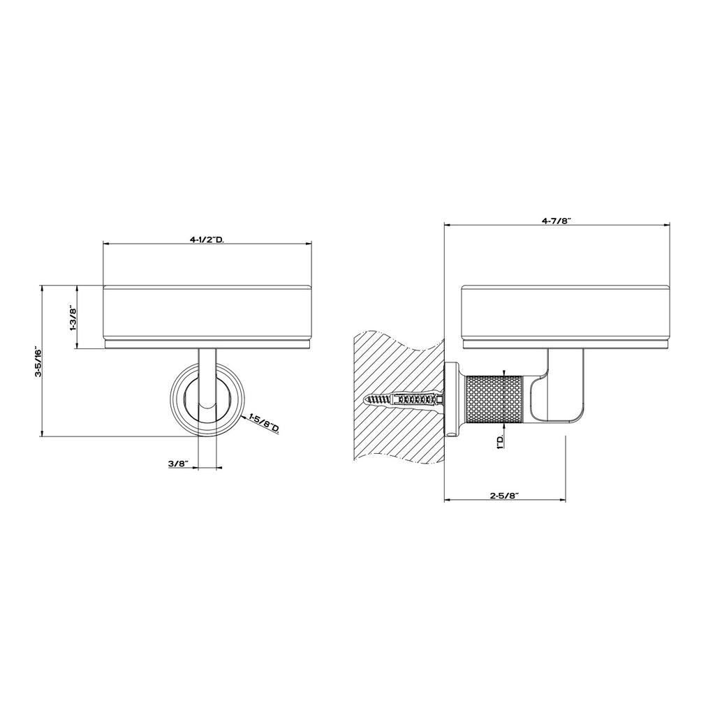 Gessi 58501 Inciso Wall Mounted Soap Holder Chrome 2